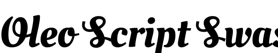 Oleo Script Swash Caps Bold cкачати шрифт безкоштовно
